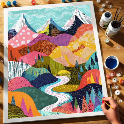 Mystic Ridge | Paint by Numbers Kit