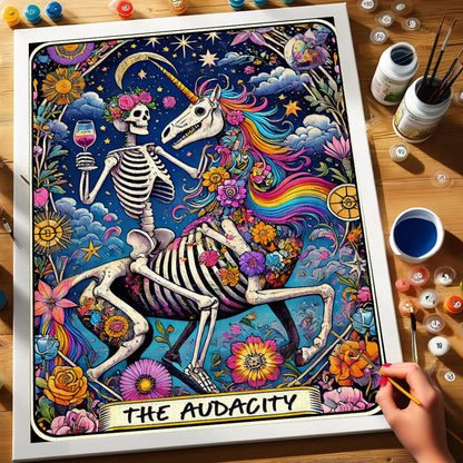 The Audacity - Tarot Card | Paint by Numbers Kit