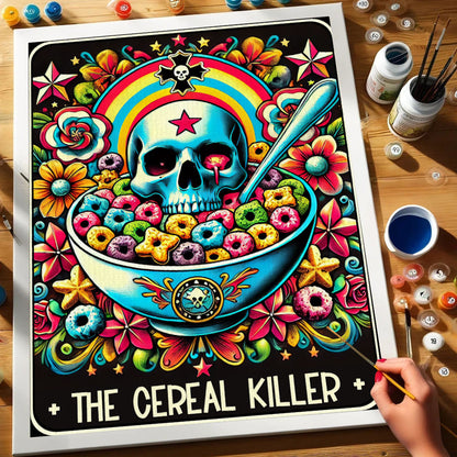 The Cereal Killer - Tarot Card | Paint by Numbers Kit