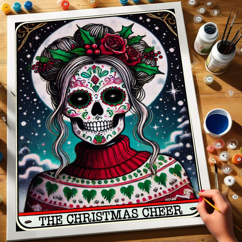 The Christmas Cheer - Tarot Card | Paint by Numbers Kit