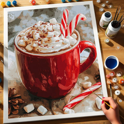 Hot Cocoa | Paint by Numbers Kit