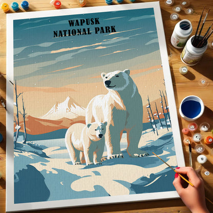 Wapusk National Park | Paint by Numbers Kit