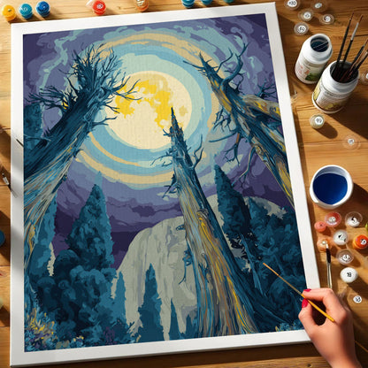 Willow Night | Paint by Numbers Kit