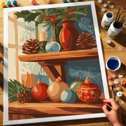 Winter Decor | Paint by Numbers Kit