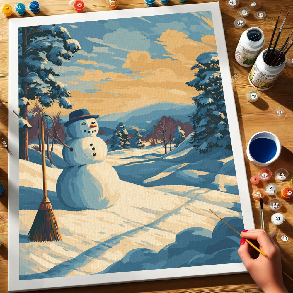 Winter Friends | Paint by Numbers Kit