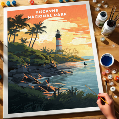 Biscayne National Park | Paint by Numbers Kit