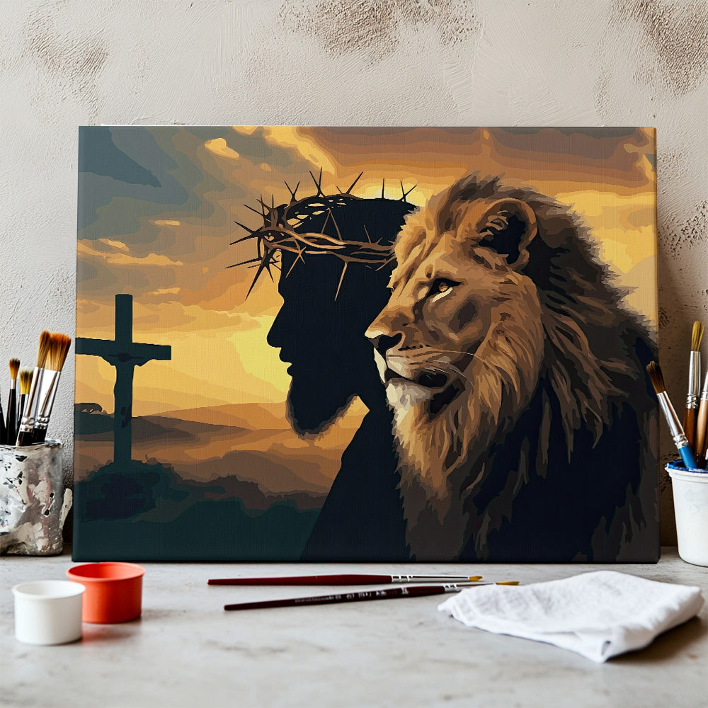 The King’s Shadow | Paint by Numbers Kit