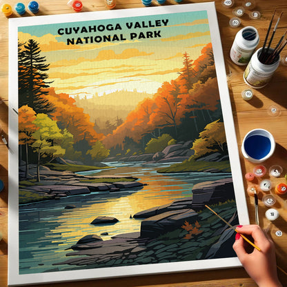 Cuyahoga Valley National Park | Paint by Numbers Kit