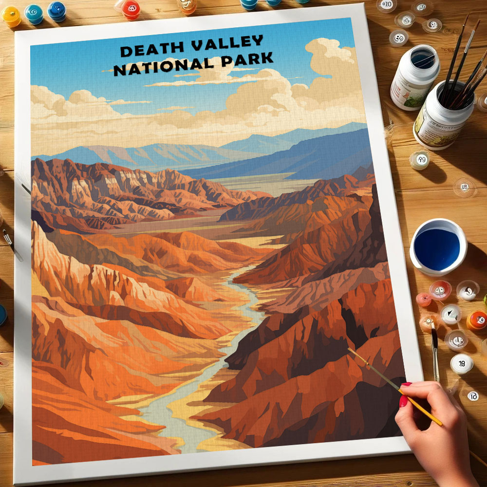 Death Valley National Park | Paint by Numbers Kit