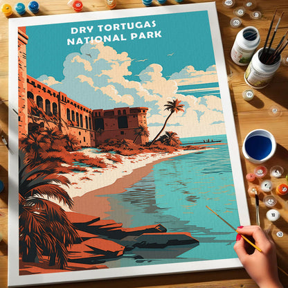 Dry Tortugas National Park | Paint by Numbers Kit