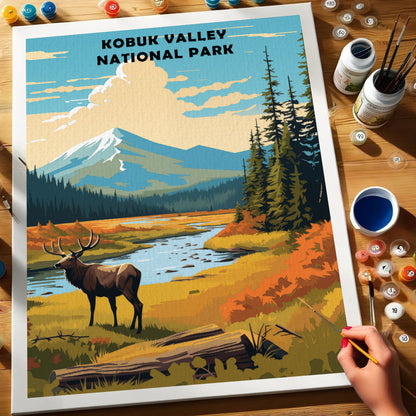 Kobuk Valley National Park | Paint by Numbers Kit