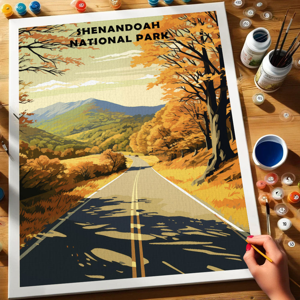 Shenandoah National Park | Paint by Numbers Kit