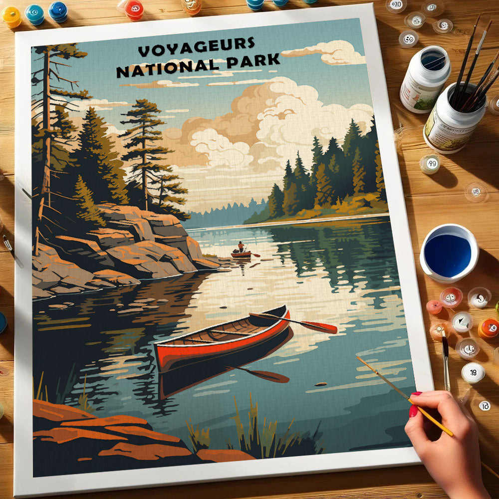 Voyageurs National Park | Paint by Numbers Kit