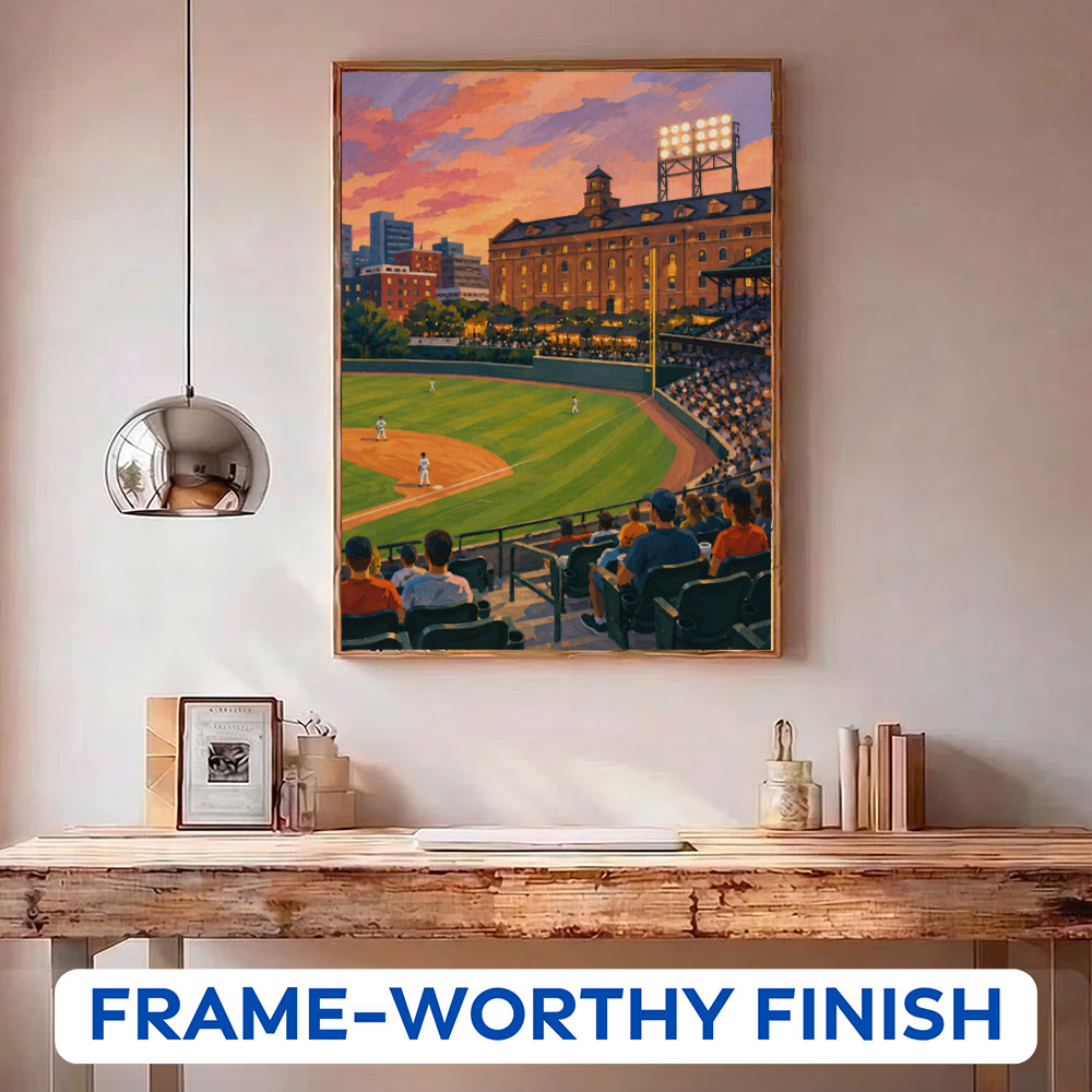 Baltimore Brick Ballpark | Paint by Numbers Kit