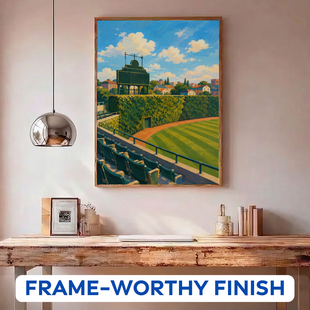 Chicago Ivy Field Ballpark | Paint by Numbers Kit