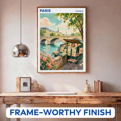 Paris, France Travel Poster | Paint by Numbers Kit
