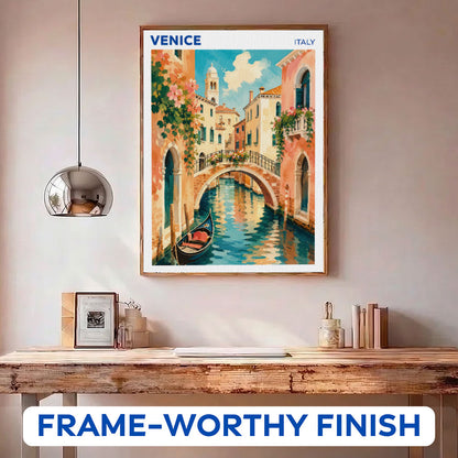 Venice, Italy Travel Poster | Paint by Numbers Kit