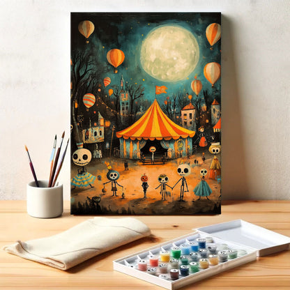 The Spooky Carnival | Paint by Numbers Kit