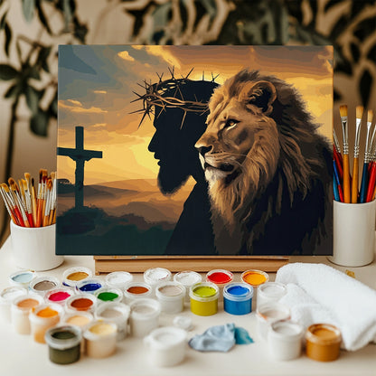 The King’s Shadow | Paint by Numbers Kit