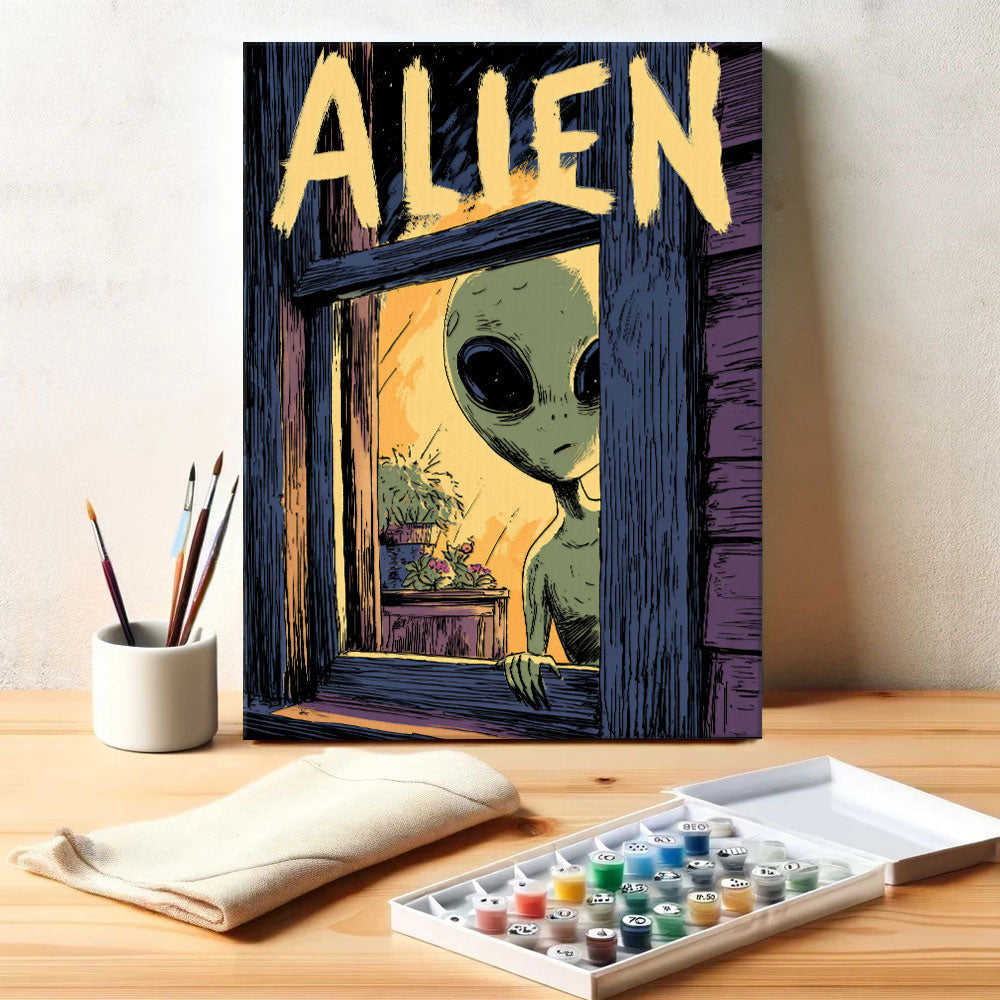 Alien Fog - American Legends | Paint by Numbers Kit