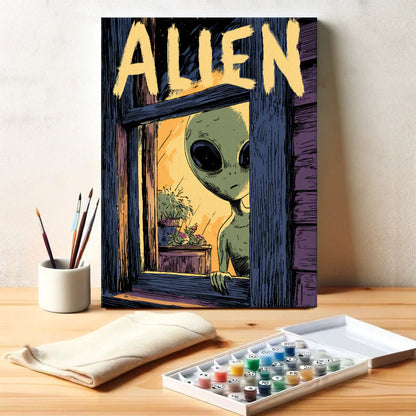 Alien Fog - American Legends | Paint by Numbers Kit