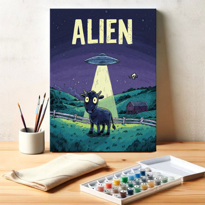 Alien Beam - American Legends | Paint by Numbers Kit