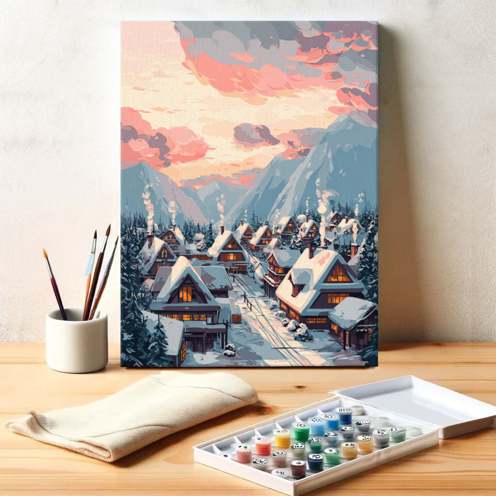 Alpine Twilight | Paint by Numbers Kit