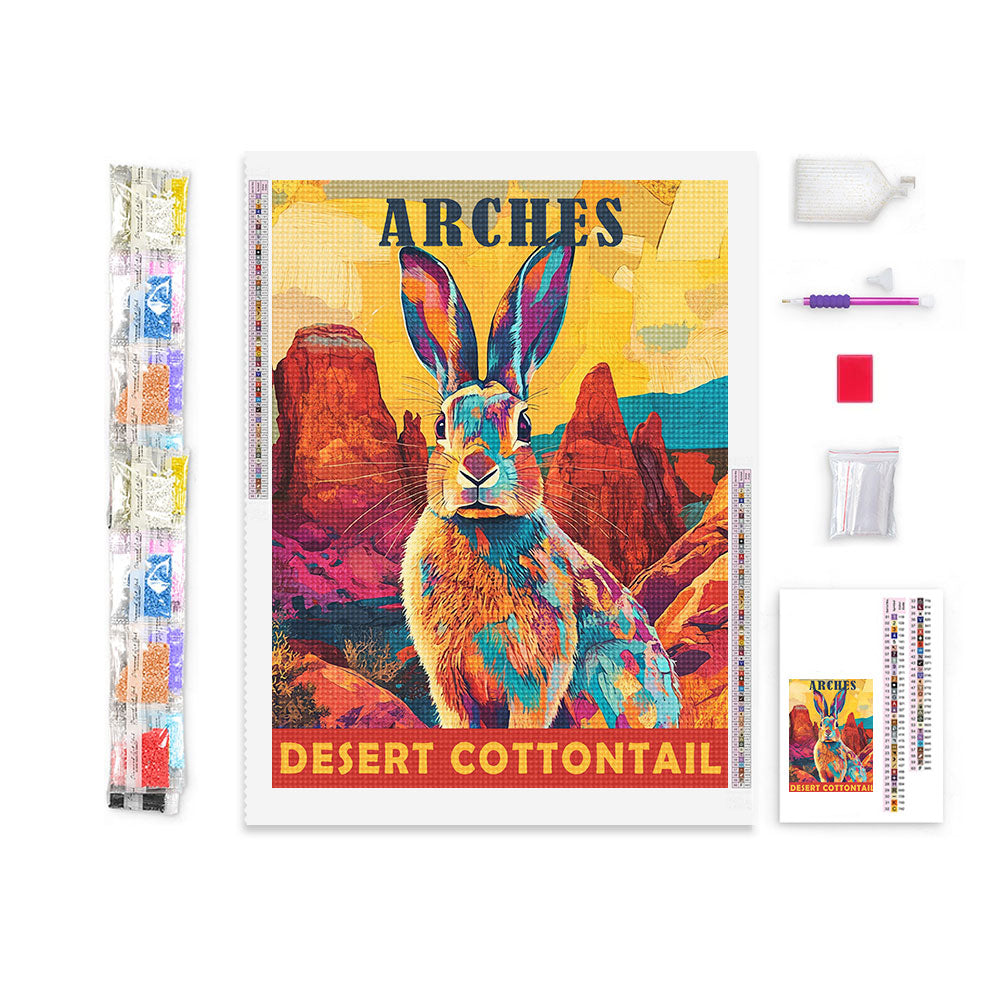 Arches National Park Animal Diamond Painting