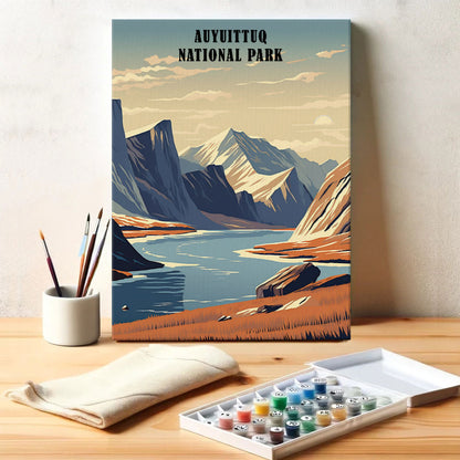 Auyuittuq National Park | Paint by Numbers Kit