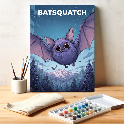 Batsquatch - American Legends | Paint by Numbers Kit
