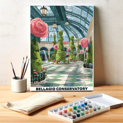 Bellagio Conservatory | Paint by Numbers Kit