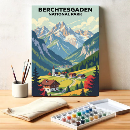 Berchtesgaden - German National Park | Paint by Numbers Kit