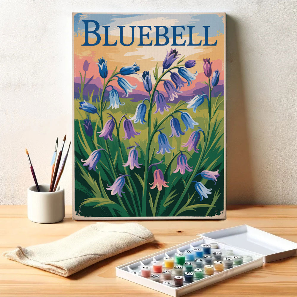 Bluebell - US Wildflowers | Paint by Numbers Kit