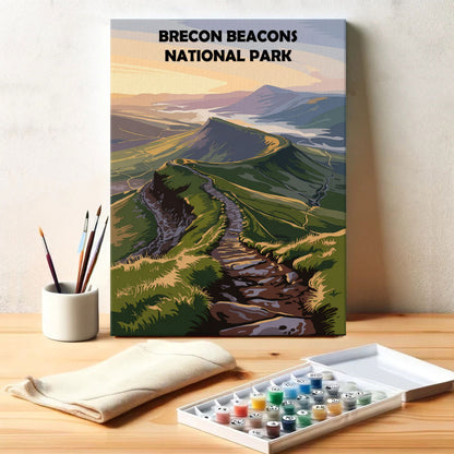 Brecon Beacons UK National Park | Paint by Numbers Kit