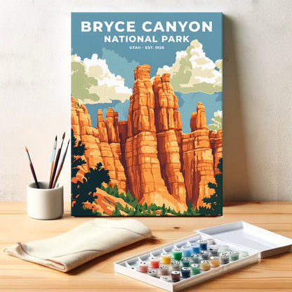 Bryce Canyon National Park Heritage Edition | Paint by Numbers Kit