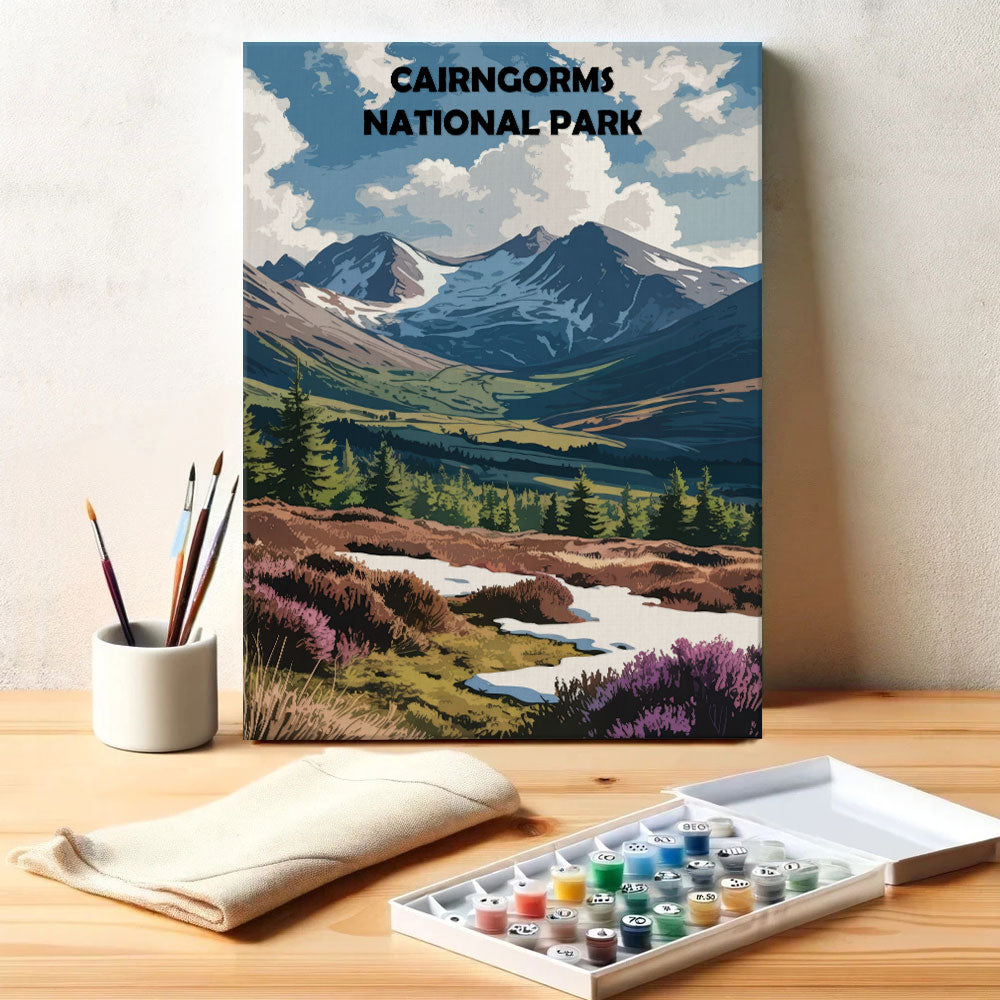 Cairngorms UK National Park | Paint by Numbers Kit