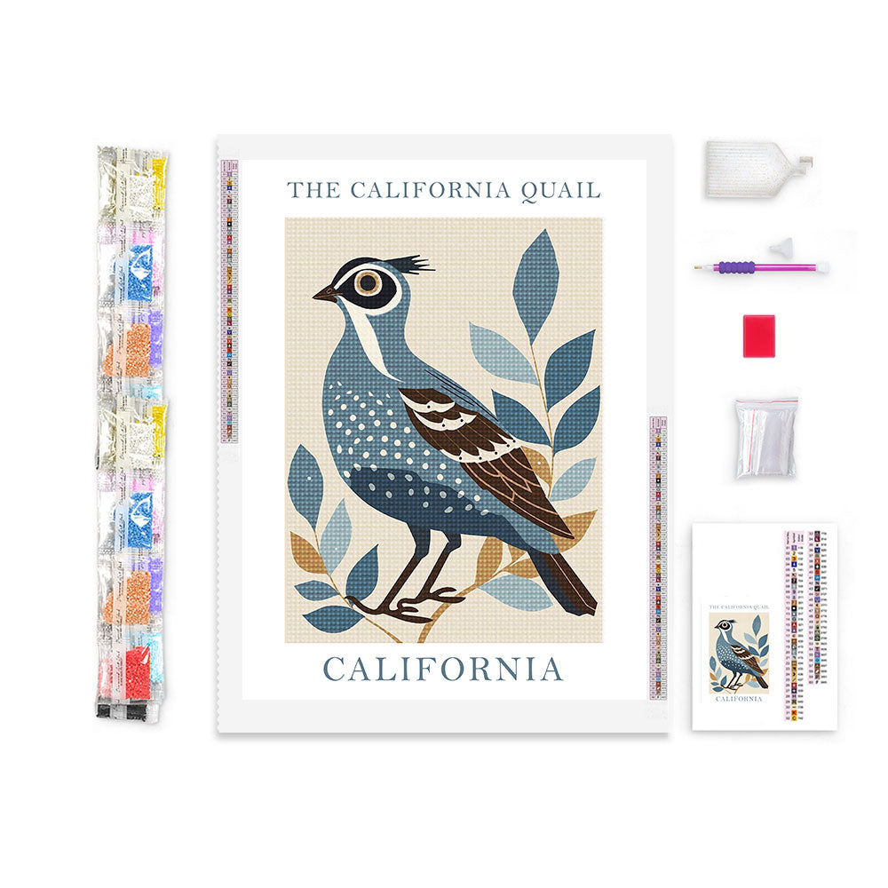 California State Bird Diamond Painting