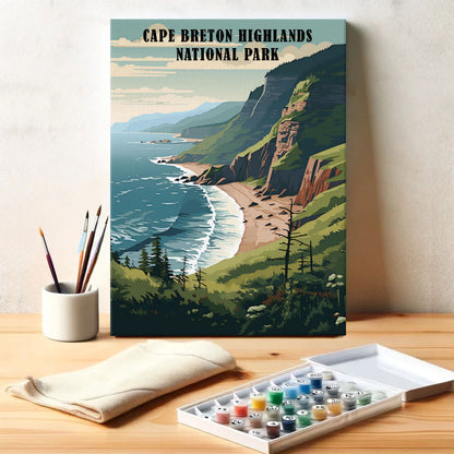 Cape Breton Highlands National Park | Paint by Numbers Kit