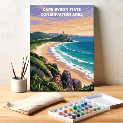Cape Byron State Conservation Area | Paint by Numbers Kit