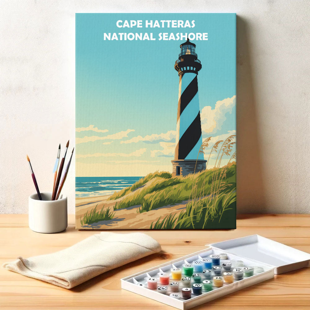 Cape Hatteras National Seashore | Paint by Numbers Kit