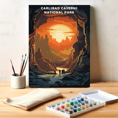 Carlsbad Caverns National Park | Paint by Numbers Kit