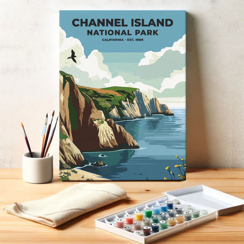 Channel Islands National Park Heritage Edition | Paint by Numbers Kit