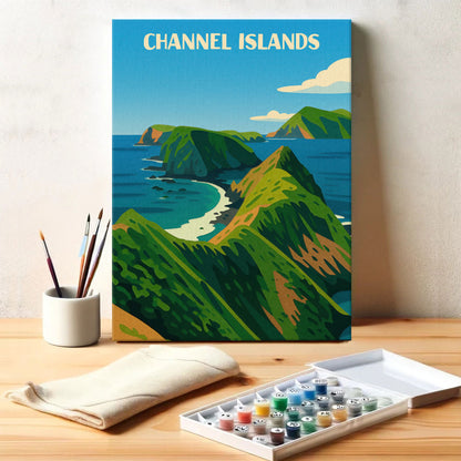 Channel Islands National Park Beginner | Paint by Numbers Kit