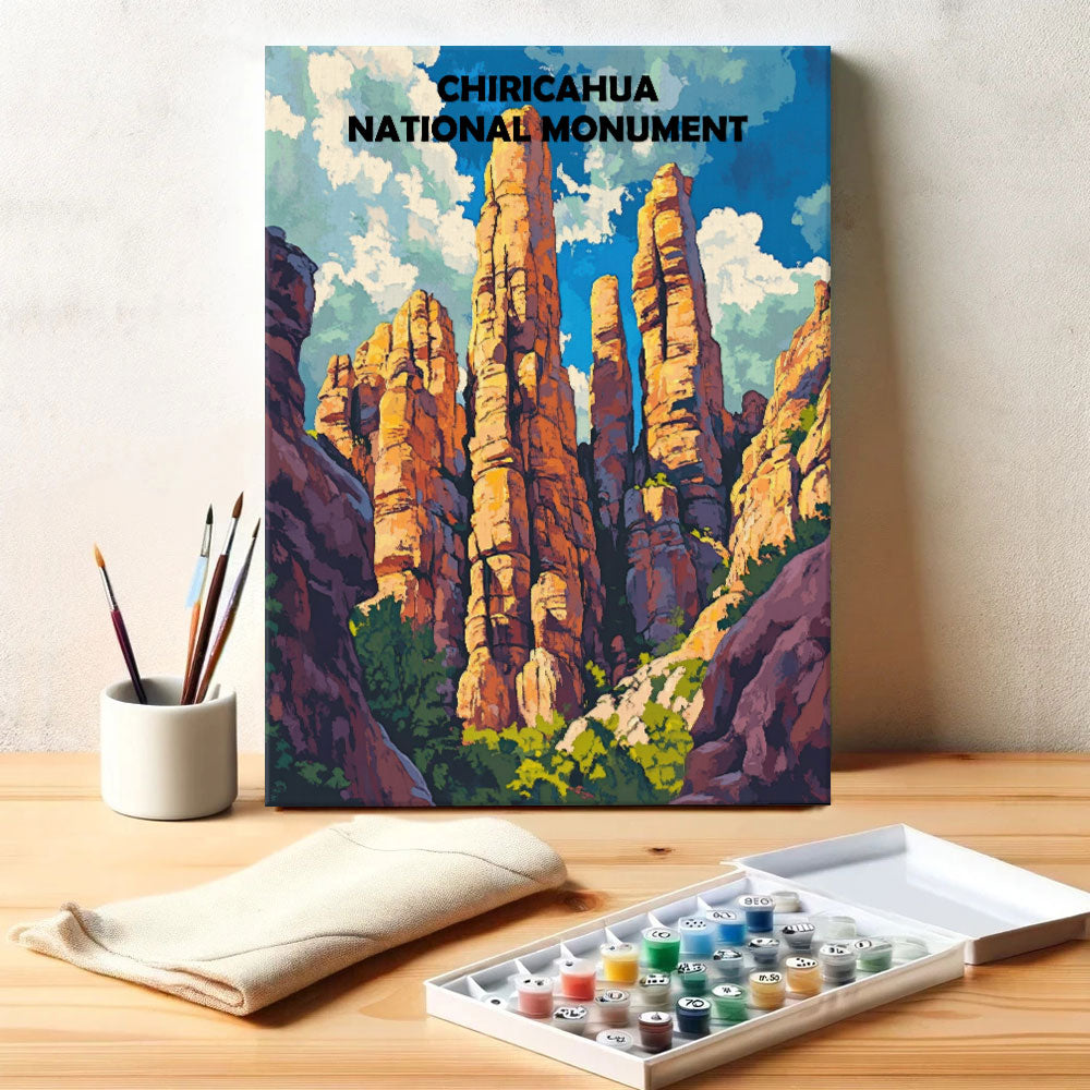 Chiricahua National Monument | Paint by Numbers Kit