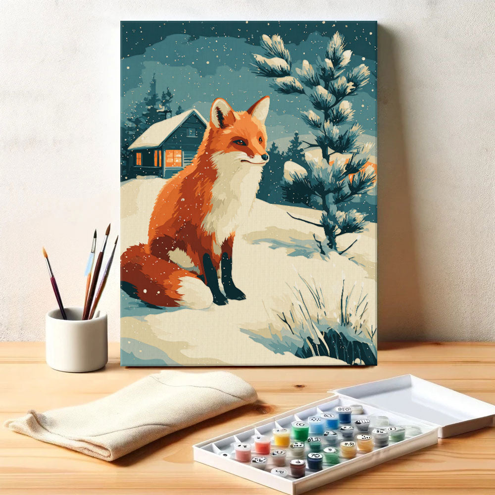 Clever Fox | Paint by Numbers Kit