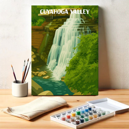 Cuyahoga Valley National Park Beginner | Paint by Numbers Kit