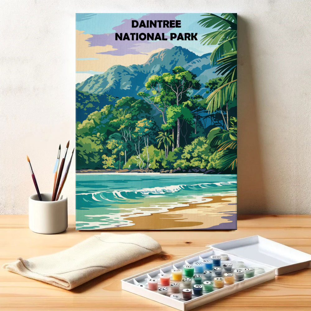 Daintree AU National Park | Paint by Numbers Kit