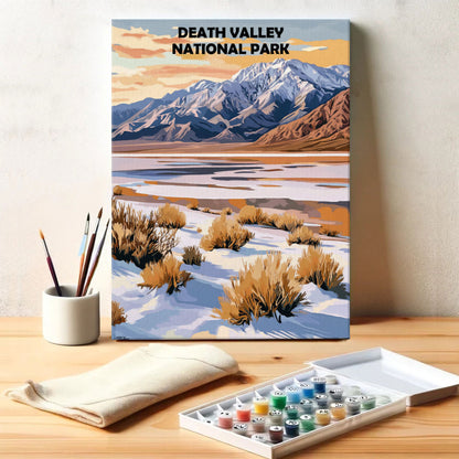 Death Valley National park Winter | Paint by Numbers Kit