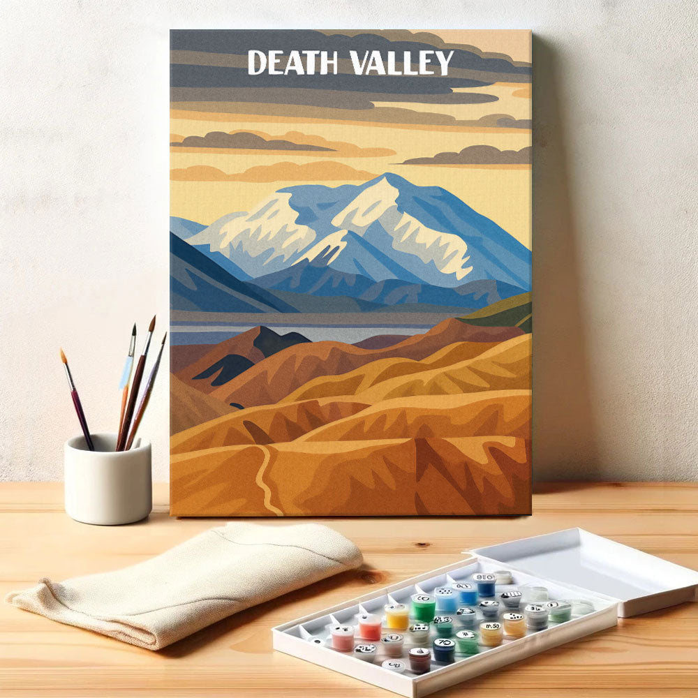 Death Valley National Park Beginner | Paint by Numbers Kit