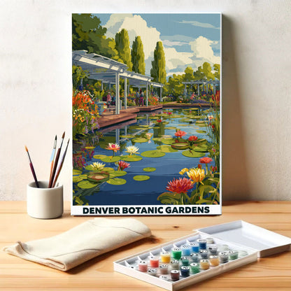 Denver Botanic Gardens | Paint by Numbers Kit